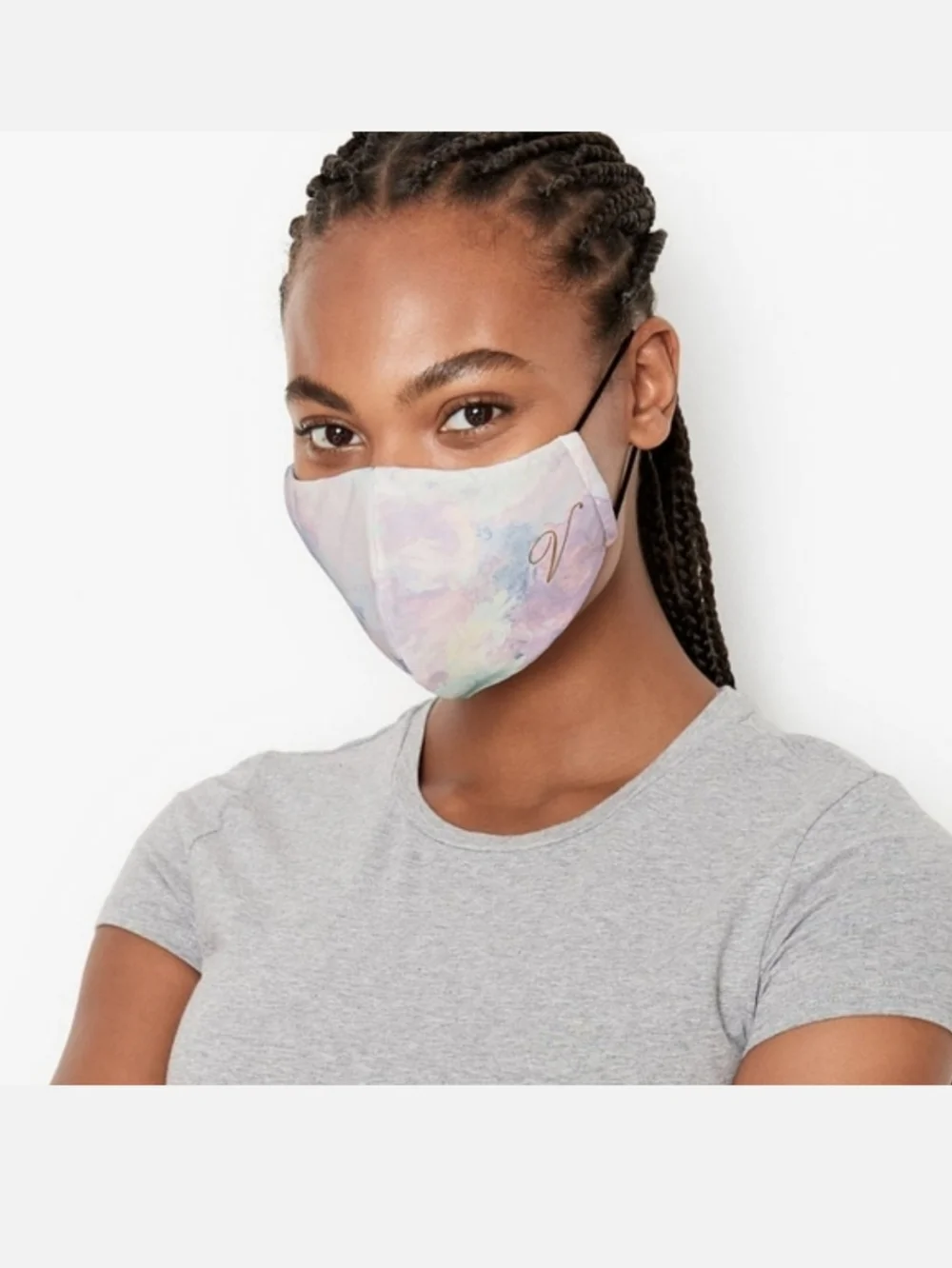Victoria's secret cloth reusable face mask Tye Dye